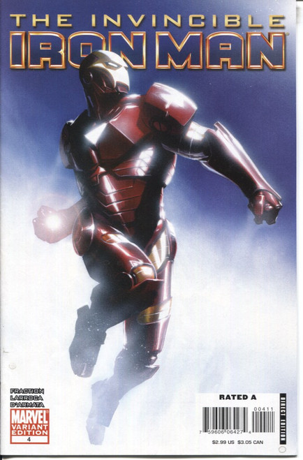 Iron Man (2008 Series) #4B #470 NM- 9.2 Iron Man (2008 Series) #4B #470 NM- 9.2