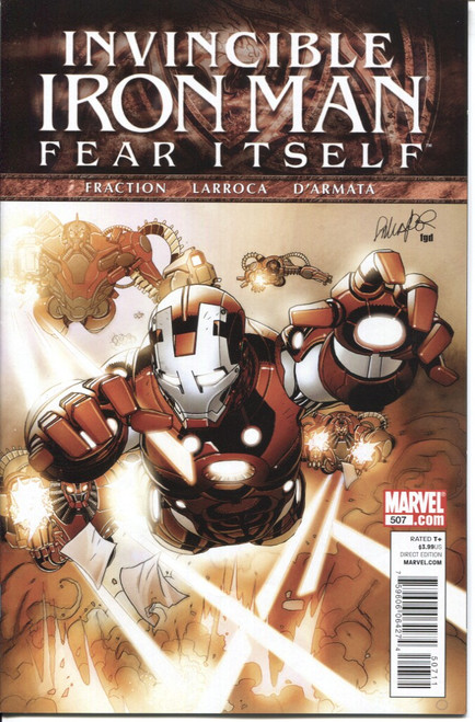 Iron Man (2008 Series) #507 NM- 9.2 Iron Man (2008 Series) #507 NM- 9.2