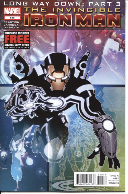 Iron Man (2008 Series) #518 NM- 9.2 Iron Man (2008 Series) #518 NM- 9.2