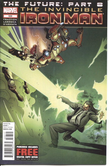 Iron Man (2008 Series) #526A NM- 9.2 Iron Man (2008 Series) #526A NM- 9.2