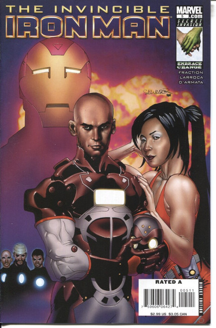 Iron Man (2008 Series) #5A #471 NM- 9.2