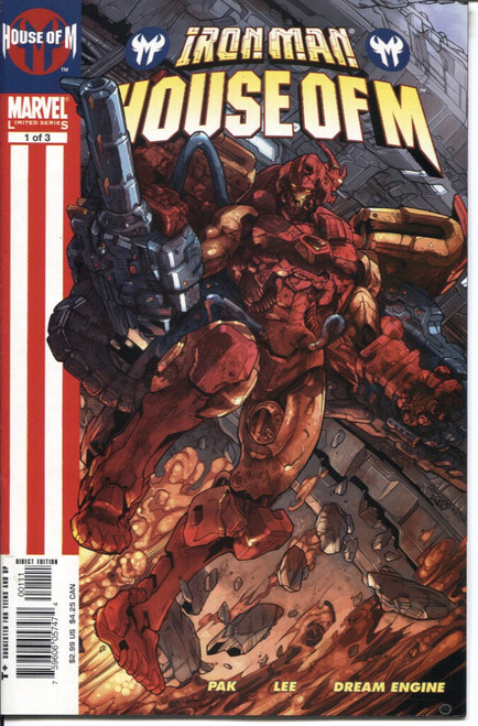 Iron Man House of M #1A NM- 9.2 Iron Man House of M #1A NM- 9.2