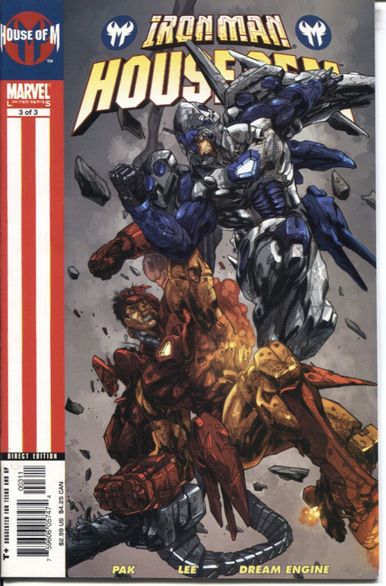 Iron Man House of M #3 NM- 9.2 Iron Man House of M #3 NM- 9.2