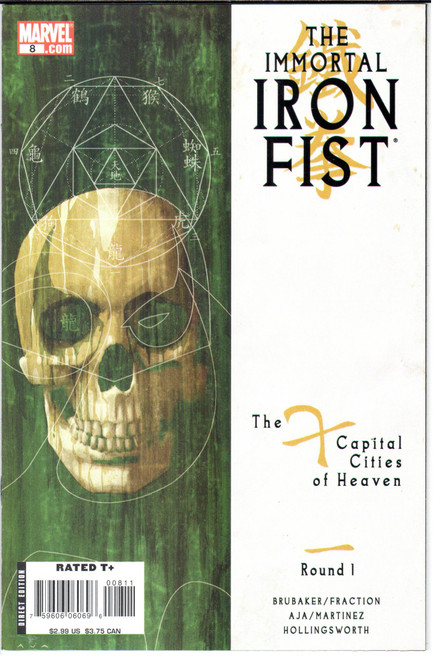 The Immortal Iron Fist (2007 Series) #8 NM- 9.2 The Immortal Iron Fist (2007 Series) #8 NM- 9.2