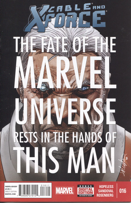 Cable and X-Force (2013 Series) #16 NM- 9.2