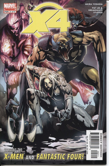 X4 (2005 Series) #2 NM- 9.2 X4 (2005 Series) #2 NM- 9.2