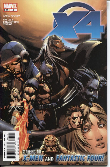 X4 (2005 Series) #5 NM- 9.2 X4 (2005 Series) #5 NM- 9.2