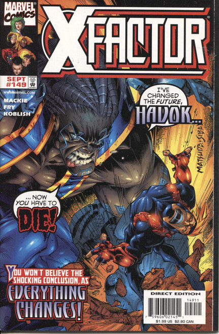 X-Factor (1986 Series) #149 NM- 9.2