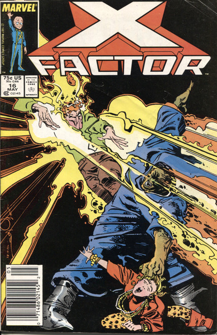 X-Factor (1986 Series) #16 Newsstand VF- 7.5 X-Factor (1986 Series) #16 Newsstand VF- 7.5