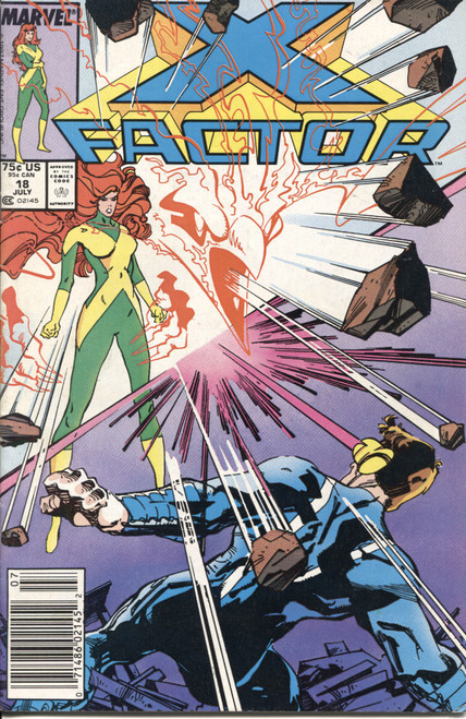 X-Factor (1986 Series) #18 Newsstand VF- 7.5 X-Factor (1986 Series) #18 Newsstand VF- 7.5