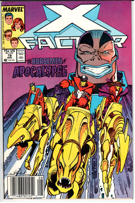 X-Factor (1986 Series) #19 Newsstand VF 8.0
