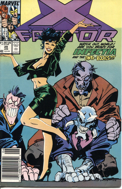 X-Factor (1986 Series) #29 Newsstand NM- 9.2 X-Factor (1986 Series) #29 Newsstand NM- 9.2