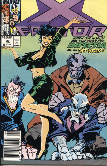 X-Factor (1986 Series) #29 Newsstand VF 8.0 X-Factor (1986 Series) #29 Newsstand VF 8.0