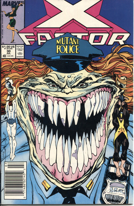 X-Factor (1986 Series) #30 Newsstand VF 8.0 X-Factor (1986 Series) #30 Newsstand VF 8.0