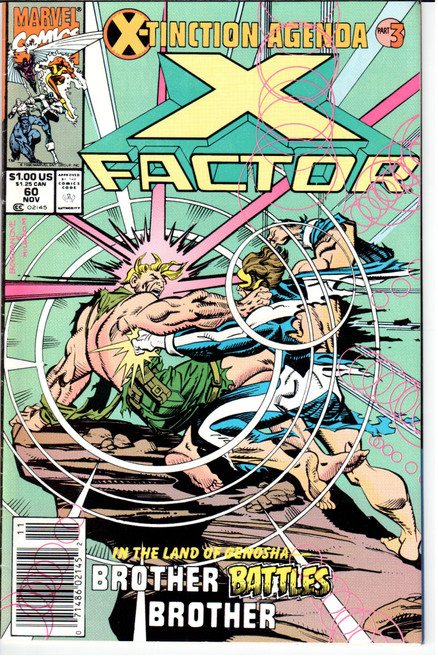 X-Factor (1986 Series) #60 Newsstand VF 8.0 X-Factor (1986 Series) #60 Newsstand VF 8.0