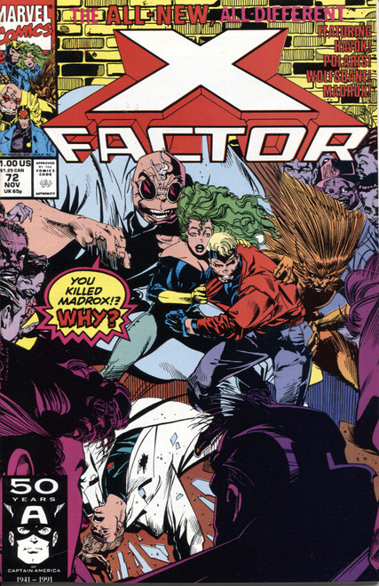 X-Factor (1986 Series) #72 FN 6.0 X-Factor (1986 Series) #72 FN 6.0