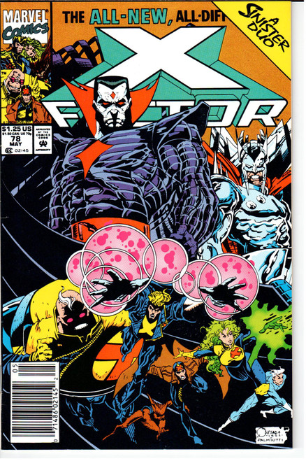 X-Factor (1986 Series) #78 Newsstand VF 8.0 X-Factor (1986 Series) #78 Newsstand VF 8.0