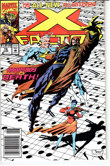 X-Factor (1986 Series) #79 Newsstand VF 8.0 X-Factor (1986 Series) #79 Newsstand VF 8.0