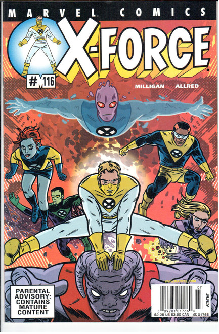 X-Force (1991 Series) #116 Newsstand NM- 9.2 X-Force (1991 Series) #116 Newsstand NM- 9.2