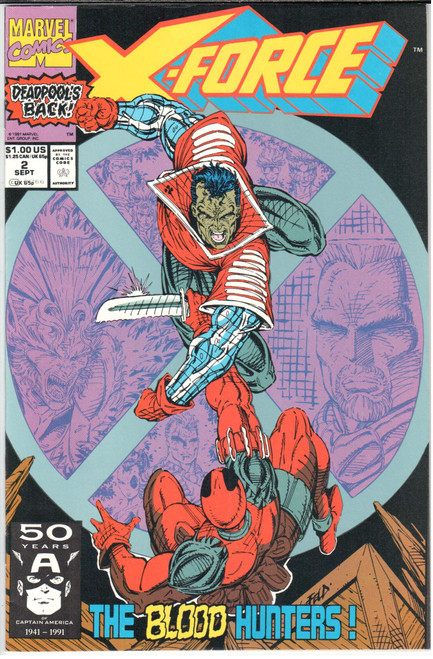 X-Force (1991 Series) #2 NM- 9.2 X-Force (1991 Series) #2 NM- 9.2