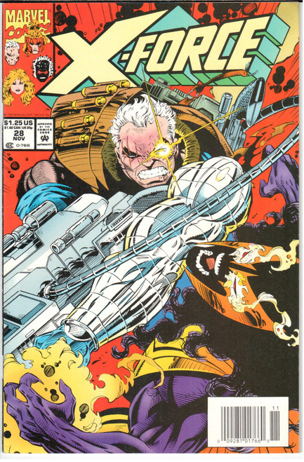 X-Force (1991 Series) #28 Newsstand NM- 9.2 X-Force (1991 Series) #28 Newsstand NM- 9.2