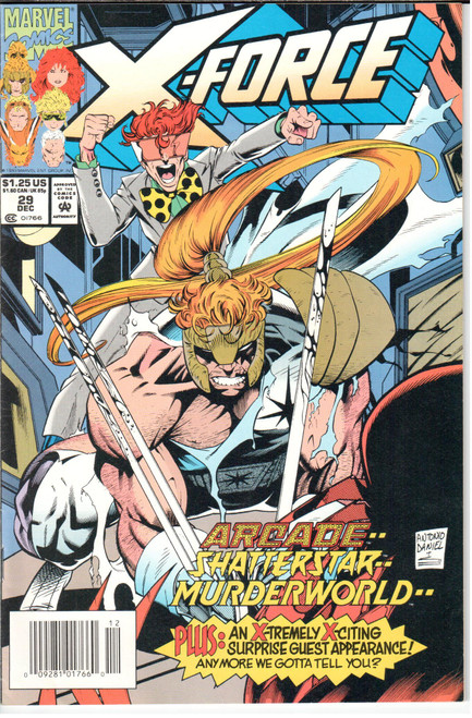 X-Force (1991 Series) #29 Newsstand NM- 9.2 X-Force (1991 Series) #29 Newsstand NM- 9.2