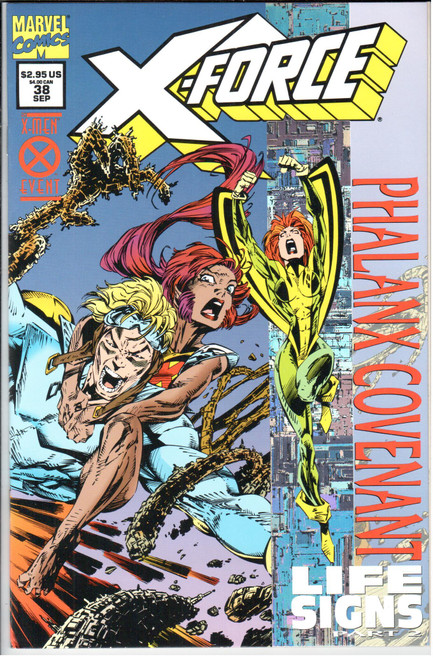 X-Force (1991 Series) #38 Foil NM- 9.2