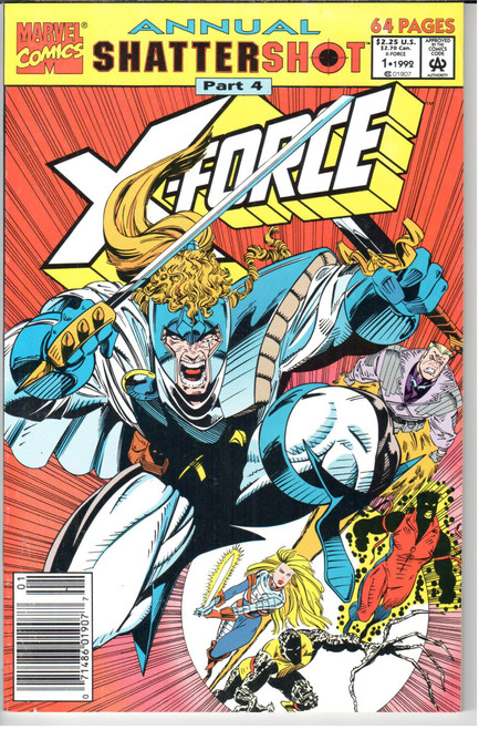 X-Force (1991 Series) Annual #1 Newsstand VF 8.0 X-Force (1991 Series) Annual #1 Newsstand VF 8.0