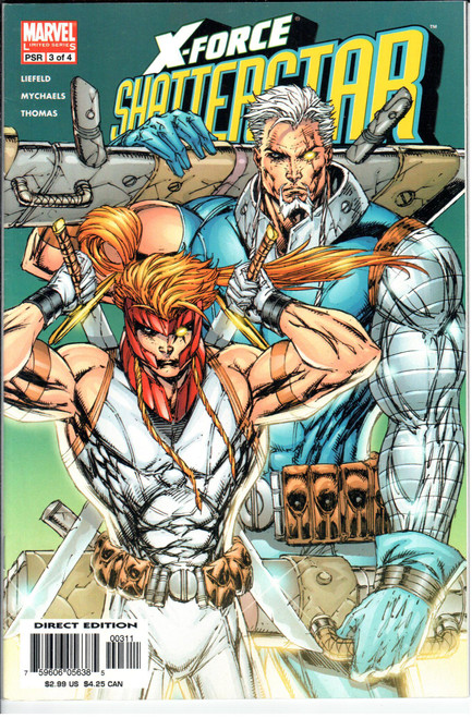 X-Force Shatterstar #3 NM- 9.2 X-Force Shatterstar #3 NM- 9.2