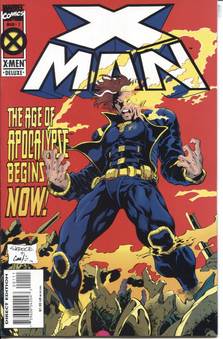 X-Man (1995 Series) #1 NM- 9.2 X-Man (1995 Series) #1 NM- 9.2