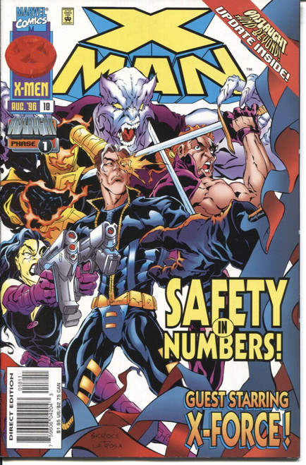 X-Man (1995 Series) #18 NM- 9.2 X-Man (1995 Series) #18 NM- 9.2
