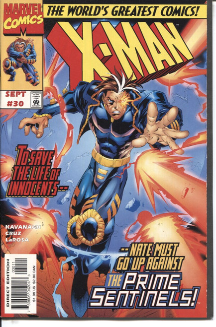 X-Man (1995 Series) #30 NM- 9.2