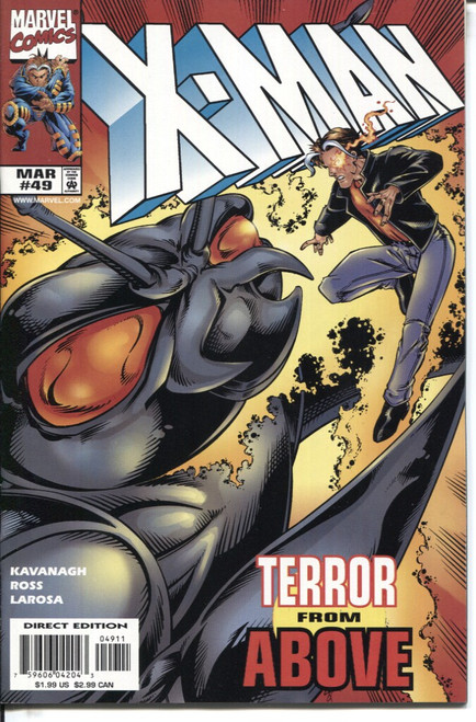 X-Man (1995 Series) #49 NM- 9.2 X-Man (1995 Series) #49 NM- 9.2