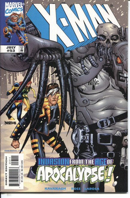 X-Man (1995 Series) #53 NM- 9.2 X-Man (1995 Series) #53 NM- 9.2