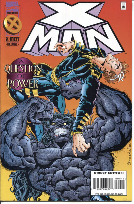 X-Man (1995 Series) #9 NM- 9.2 X-Man (1995 Series) #9 NM- 9.2
