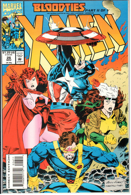 X-Men (1991 Series) #26 NM- 9.2 X-Men (1991 Series) #26 NM- 9.2