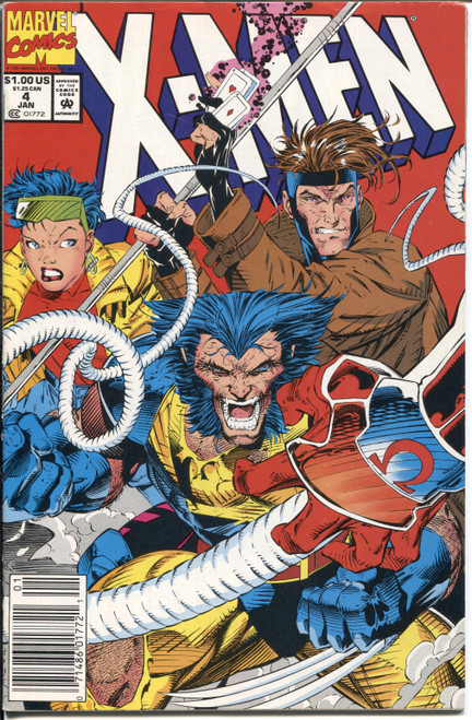 X-Men (1991 Series) #4 Newsstand VF 8.0 X-Men (1991 Series) #4 Newsstand VF 8.0
