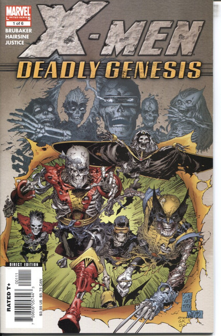 X-Men Deadly Genesis #1A NM- 9.2 X-Men Deadly Genesis #1A NM- 9.2