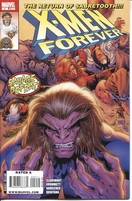 X-Men Forever (2009 Series) #2 NM- 9.2 X-Men Forever (2009 Series) #2 NM- 9.2