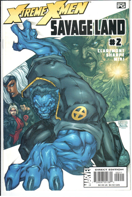 X-Men X-Treme Savage Land #2 NM- 9.2