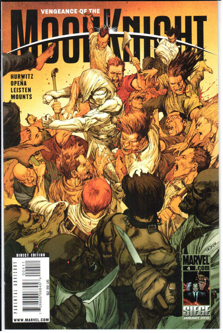 Vengance of the Moon Knight (2009 Series) #4 NM- 9.2