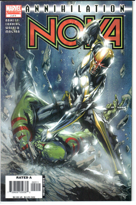 Annihilation Nova #2 NM- 9.2