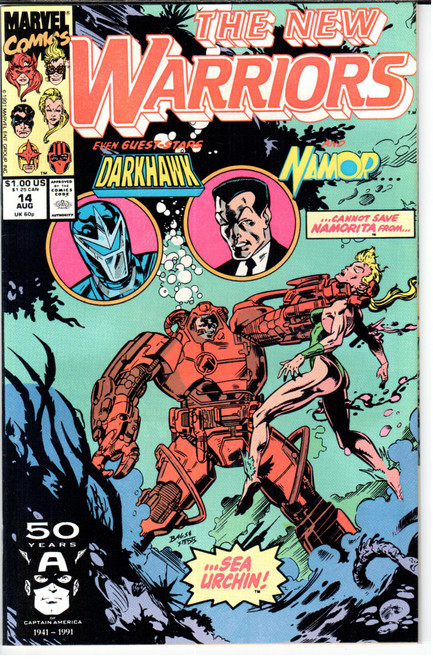 New Warriors (1990 Series) #14 NM- 9.2