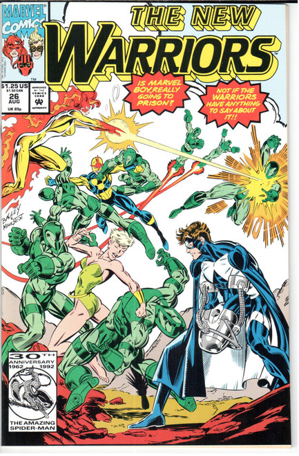 New Warriors (1990 Series) #26 NM- 9.2