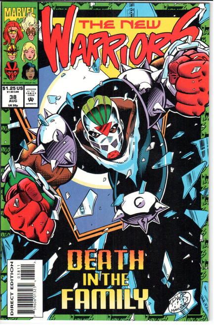 New Warriors (1990 Series) #38 NM- 9.2