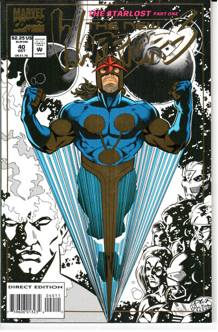 New Warriors (1990 Series) #40 NM- 9.2