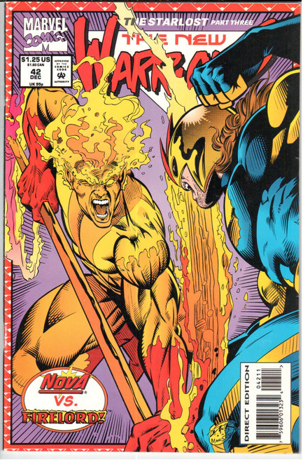 New Warriors (1990 Series) #42 NM- 9.2 New Warriors (1990 Series) #42 NM- 9.2