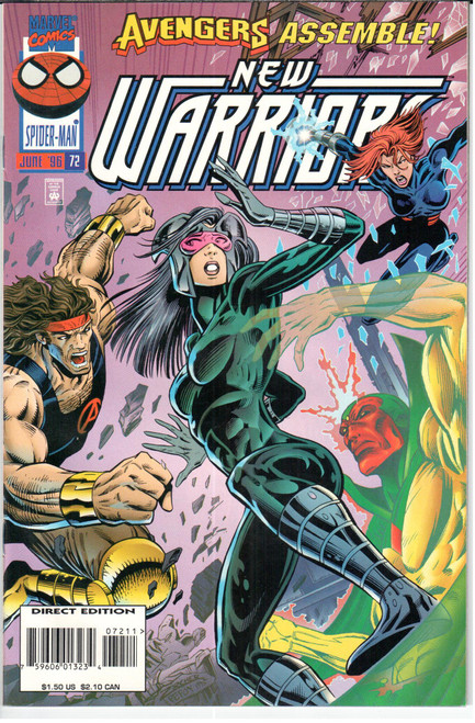 New Warriors (1990 Series) #72 NM- 9.2 New Warriors (1990 Series) #72 NM- 9.2