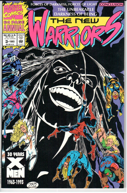 New Warriors (1990 Series) #3 Annual NM- 9.2 New Warriors (1990 Series) #3 Annual NM- 9.2