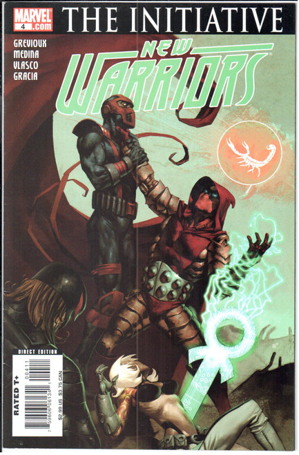 New Warriors (2007 Series) #4 NM- 9.2 New Warriors (2007 Series) #4 NM- 9.2